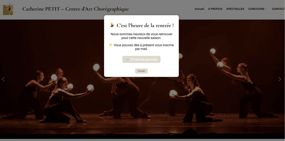 Centre d'art chorégraphique Catherine PETIT
